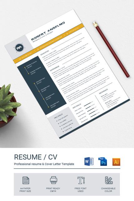 Kit Graphique #79729 Resume Template Divers Modles Web - Logo template Preview