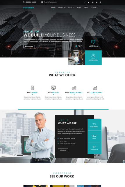 Kit Graphique #79776 Business Site-web Divers Modles Web - Logo template Preview