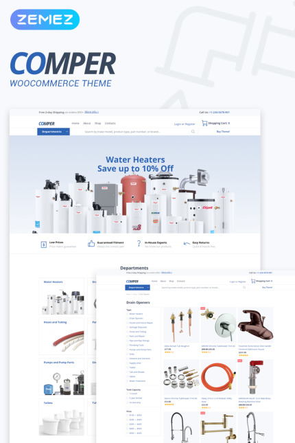 Kit Graphique #79791 Plumbing Ecommerce Divers Modles Web - Logo template Preview