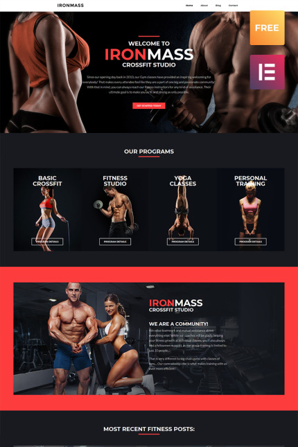 Kit Graphique #79906 Free Gym Divers Modles Web - Logo template Preview