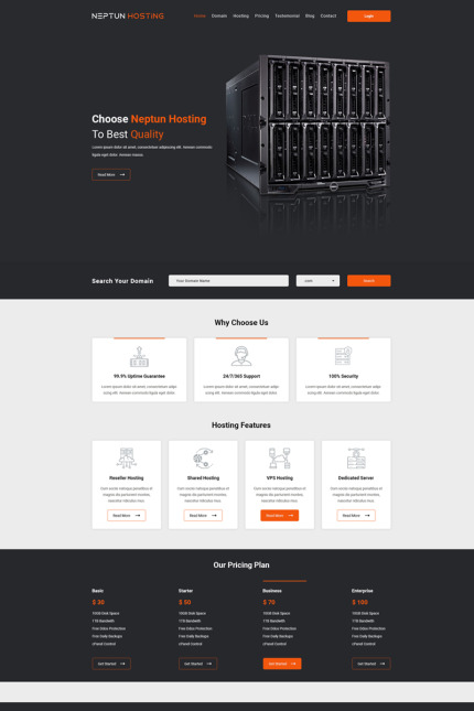 Kit Graphique #79919 Hosting Company Divers Modles Web - Logo template Preview