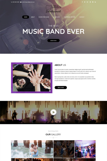 Kit Graphique #80045 Music Groupe Divers Modles Web - Logo template Preview