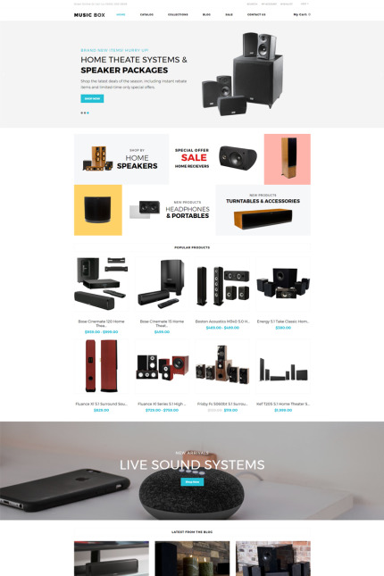 Kit Graphique #80065 Audio Ecommerce Divers Modles Web - Logo template Preview