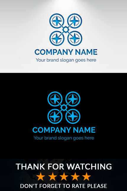 Kit Graphique #80086 Drone_logo Drone Divers Modles Web - Logo template Preview