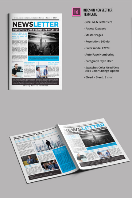 Kit Graphique #80099 Newslettre Business Divers Modles Web - Logo template Preview