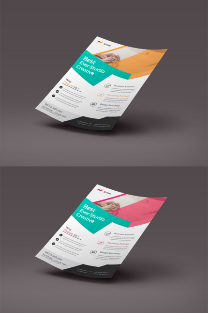 Kit Graphique #80113 Prospectus Entreprise Divers Modles Web - Logo template Preview