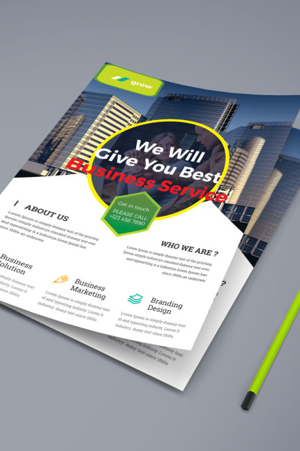 Kit Graphique #80126 Prospectus Entreprise Divers Modles Web - Logo template Preview
