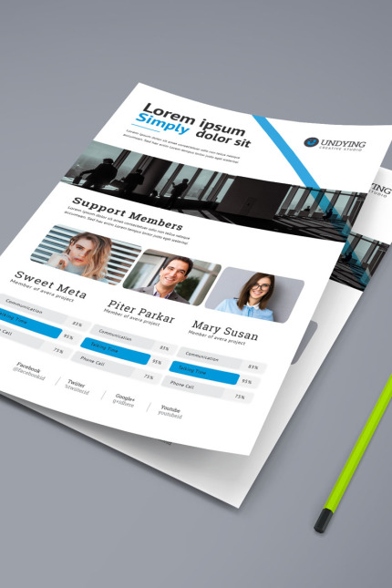 Kit Graphique #80127 Prospectus Entreprise Divers Modles Web - Logo template Preview