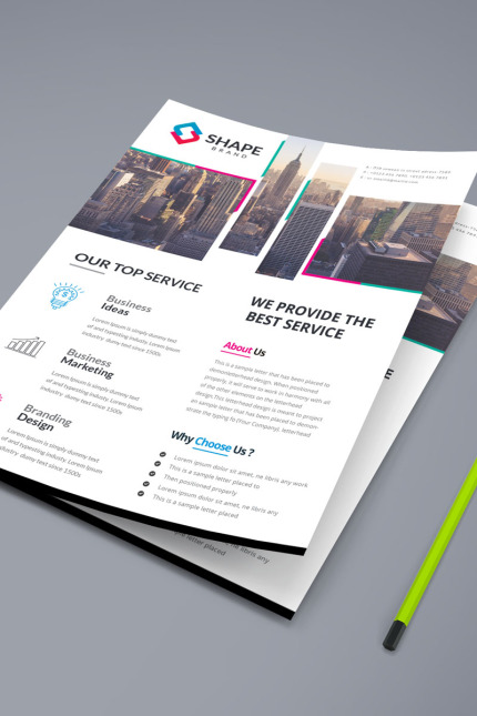 Kit Graphique #80128 Prospectus Entreprise Divers Modles Web - Logo template Preview