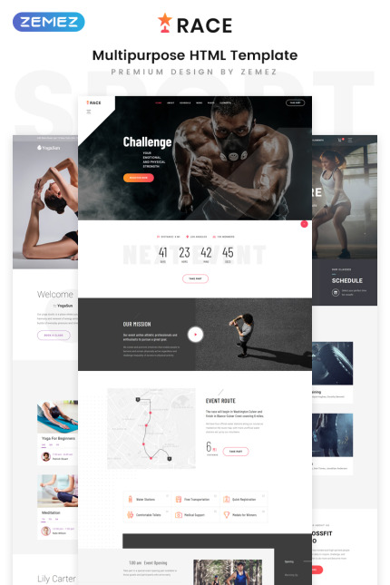 Kit Graphique #80174 Gym Fitness Divers Modles Web - Logo template Preview