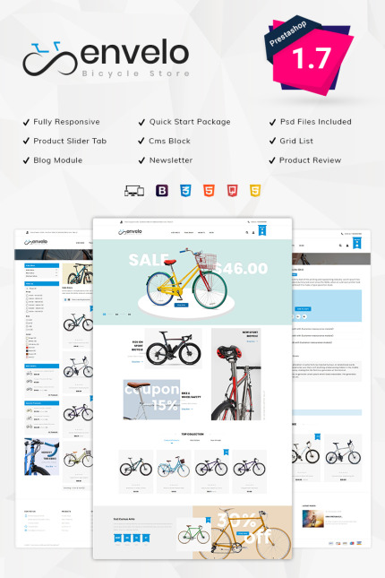 Kit Graphique #80244 Ajax Bicyclee-boutique Divers Modles Web - Logo template Preview