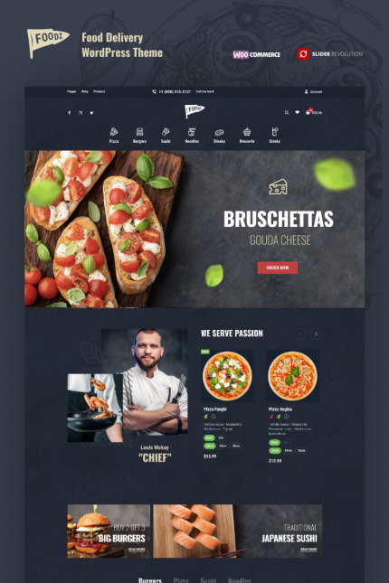 Kit Graphique #80268 Fast Alimentation Divers Modles Web - Logo template Preview