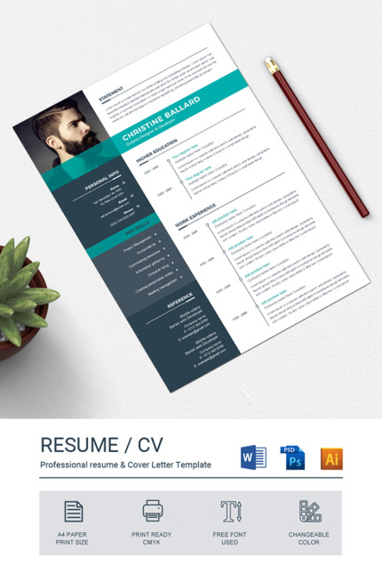 Kit Graphique #80323 Resume Template Divers Modles Web - Logo template Preview