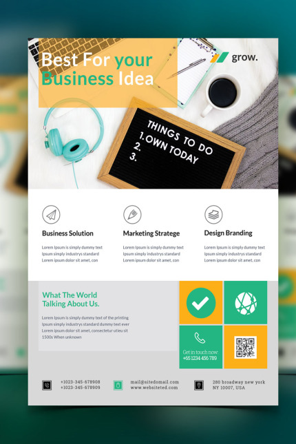 Kit Graphique #80359 Prospectus Entreprise Divers Modles Web - Logo template Preview