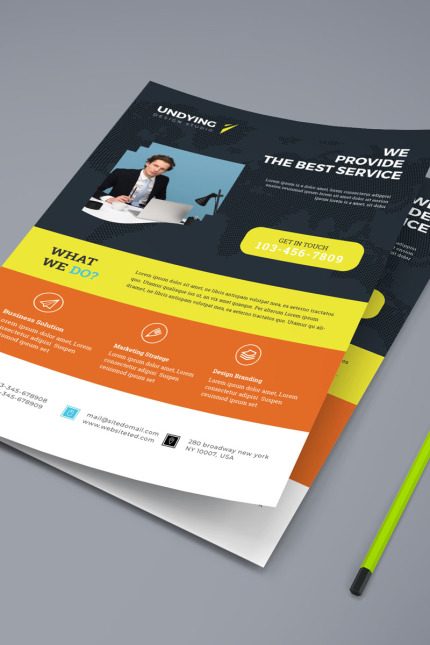 Kit Graphique #80366 Prospectus Entreprise Divers Modles Web - Logo template Preview