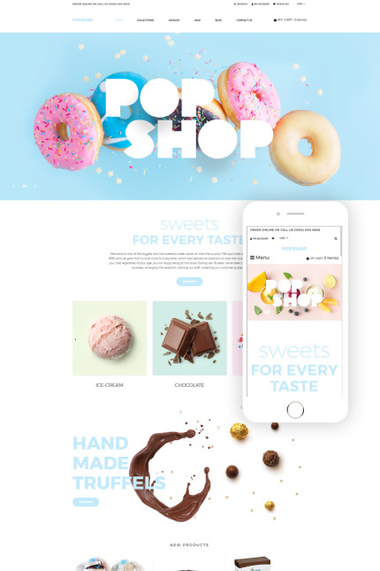 Kit Graphique #80379 Shopify Cake Divers Modles Web - Logo template Preview
