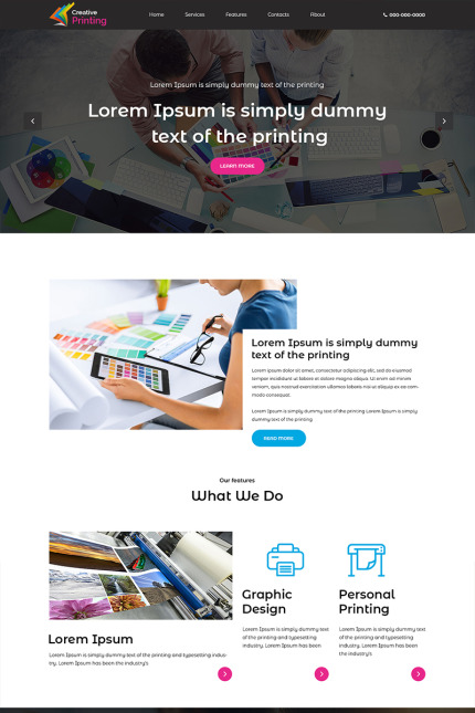 Kit Graphique #80388 Printing Company Divers Modles Web - Logo template Preview