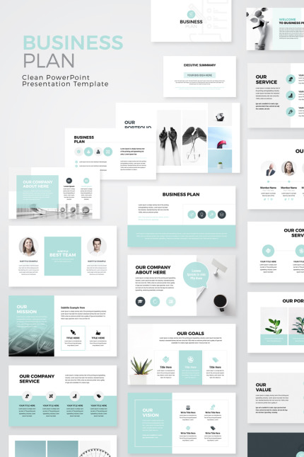 Kit Graphique #80407 Modern Powerpoint Divers Modles Web - Logo template Preview