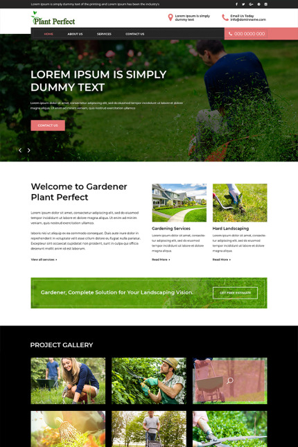 Kit Graphique #80411 Gardening Thme Divers Modles Web - Logo template Preview