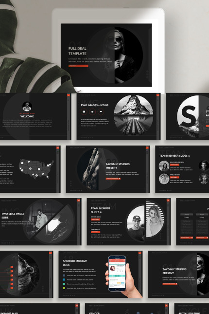 Kit Graphique #80422 Business Infographic Divers Modles Web - Logo template Preview