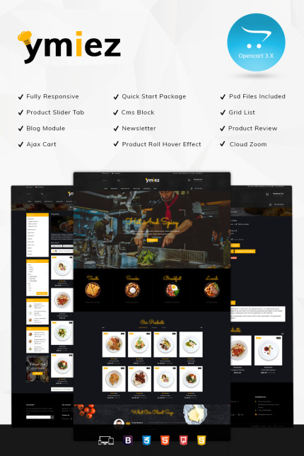 Kit Graphique #80437 Alimente-boutique Restaurant Divers Modles Web - Logo template Preview