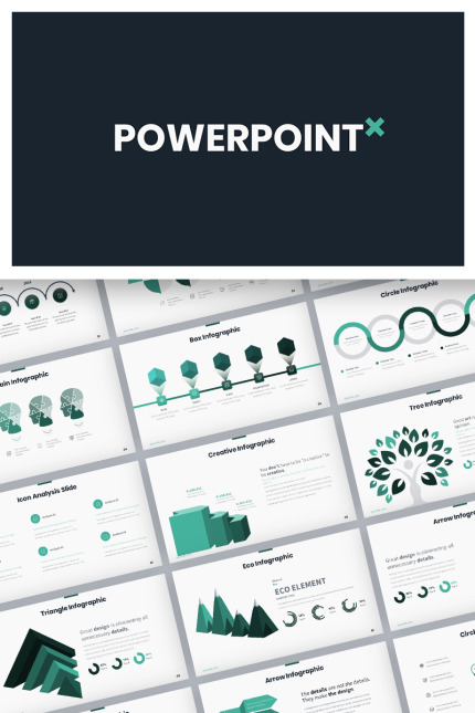 Kit Graphique #80442 Powerpoint Agence Divers Modèles Web - Logo template Preview