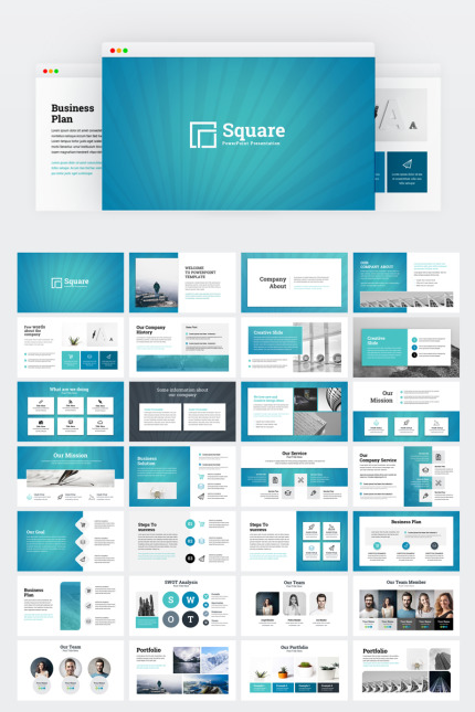 Kit Graphique #80509 Modern Keynote Divers Modles Web - Logo template Preview