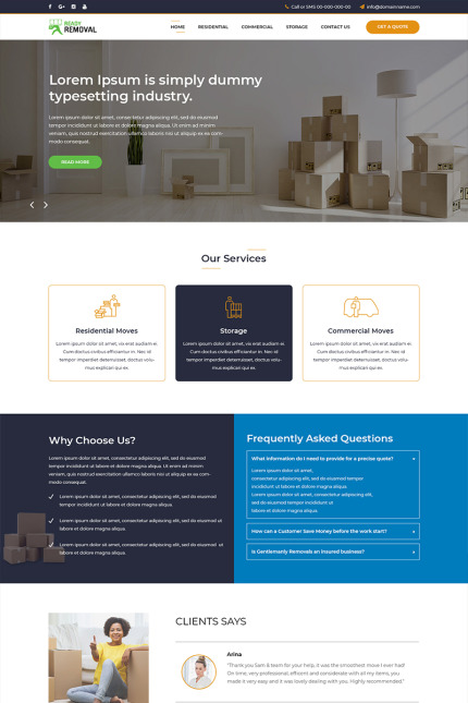 Kit Graphique #80523 Removal Company Divers Modles Web - Logo template Preview
