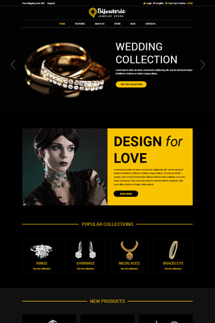 Kit Graphique #80544 Jewelry Shop Divers Modles Web - Logo template Preview