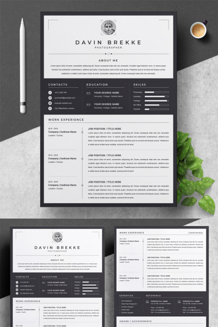 Kit Graphique #80578 1 Page Divers Modles Web - Logo template Preview