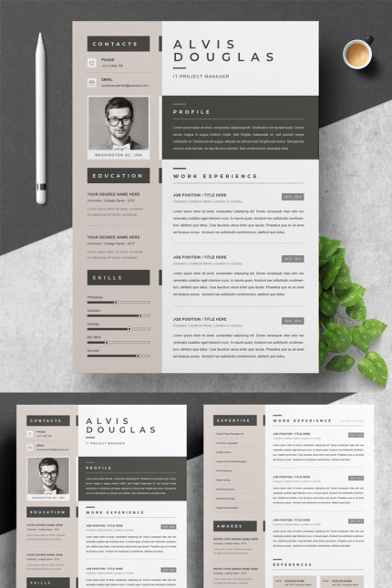 Kit Graphique #80582 1 Page Divers Modles Web - Logo template Preview