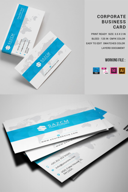 Kit Graphique #80605 Business Card Divers Modles Web - Logo template Preview