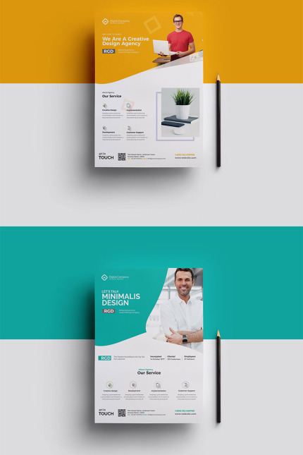 Kit Graphique #80606 Agency Creative Divers Modles Web - Logo template Preview