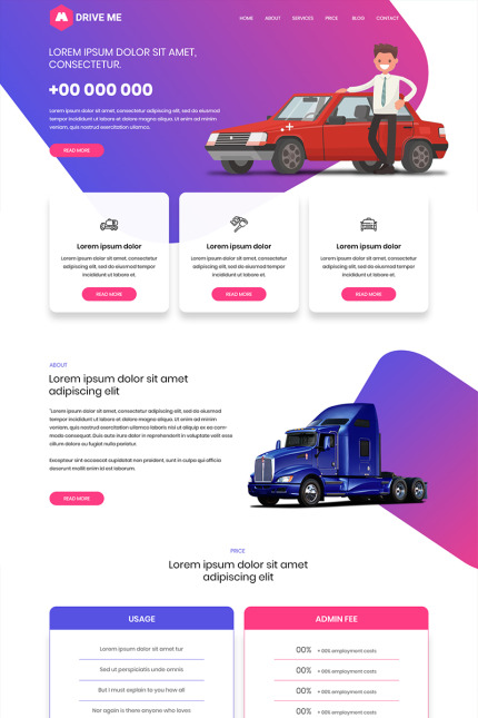 Kit Graphique #80653 Driving School Divers Modles Web - Logo template Preview
