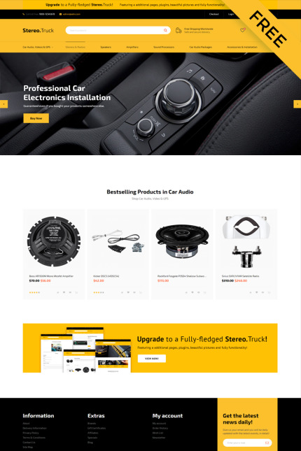 Kit Graphique #80668 Audio Car Divers Modles Web - Logo template Preview