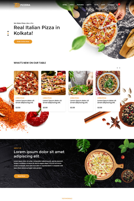 Kit Graphique #80671 Pizzeria Restaurant Divers Modles Web - Logo template Preview