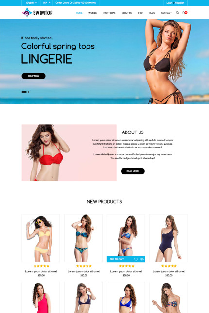 Kit Graphique #80689 Swimwear Thme Divers Modles Web - Logo template Preview