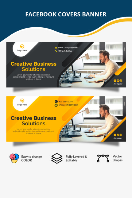 Kit Graphique #80691 Banner Prospectus Divers Modles Web - Logo template Preview