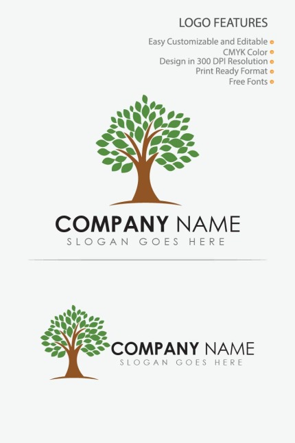 Kit Graphique #80726 Tree Logo Divers Modles Web - Logo template Preview