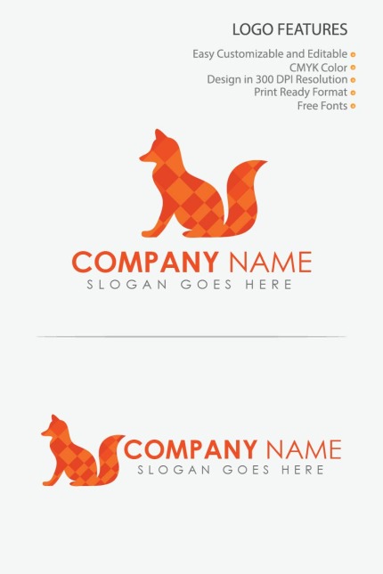 Kit Graphique #80730 Fox Logo Divers Modles Web - Logo template Preview