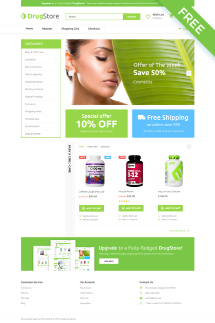 Kit Graphique #80798 Medicaments Ecommerce Divers Modles Web - Logo template Preview