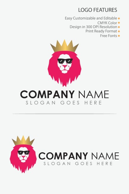Kit Graphique #80858 Lion Logo Divers Modles Web - Logo template Preview
