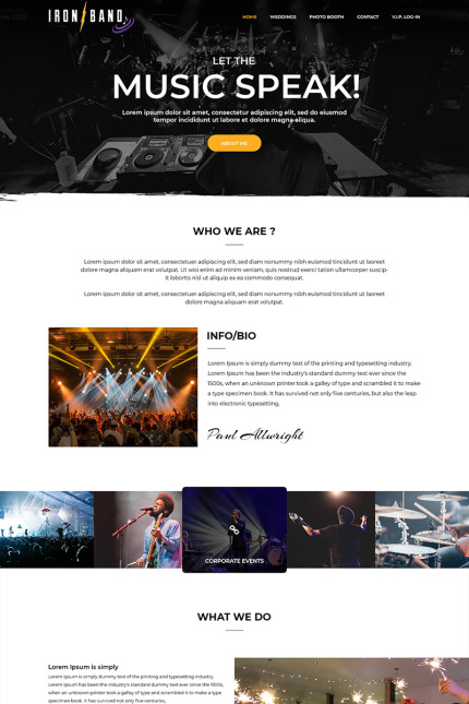 Kit Graphique #80882 Music Groupe Divers Modles Web - Logo template Preview