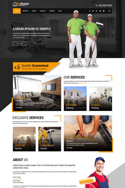 Kit Graphique #80990 Interior Painting Divers Modles Web - Logo template Preview