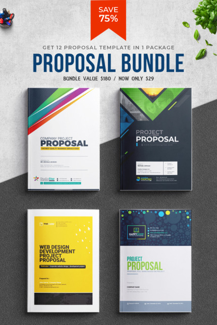 Kit Graphique #81098 Proposal Template Divers Modles Web - Logo template Preview