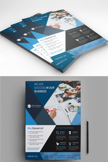 Kit Graphique #81102 Flyer Business Divers Modles Web - Logo template Preview