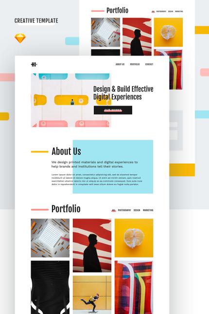 Kit Graphique #81115 Landing Page Divers Modles Web - Logo template Preview