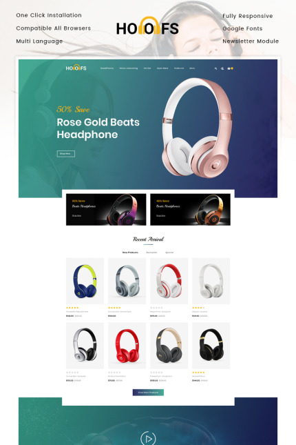Kit Graphique #81263 Headphone lectronique Divers Modles Web - Logo template Preview