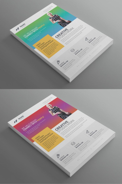 Kit Graphique #81367 Prospectus Entreprise Divers Modles Web - Logo template Preview