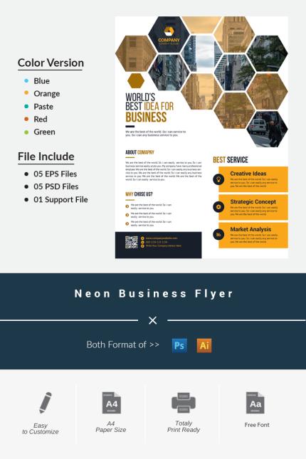 Kit Graphique #81369 Flyer Entreprise Divers Modles Web - Logo template Preview